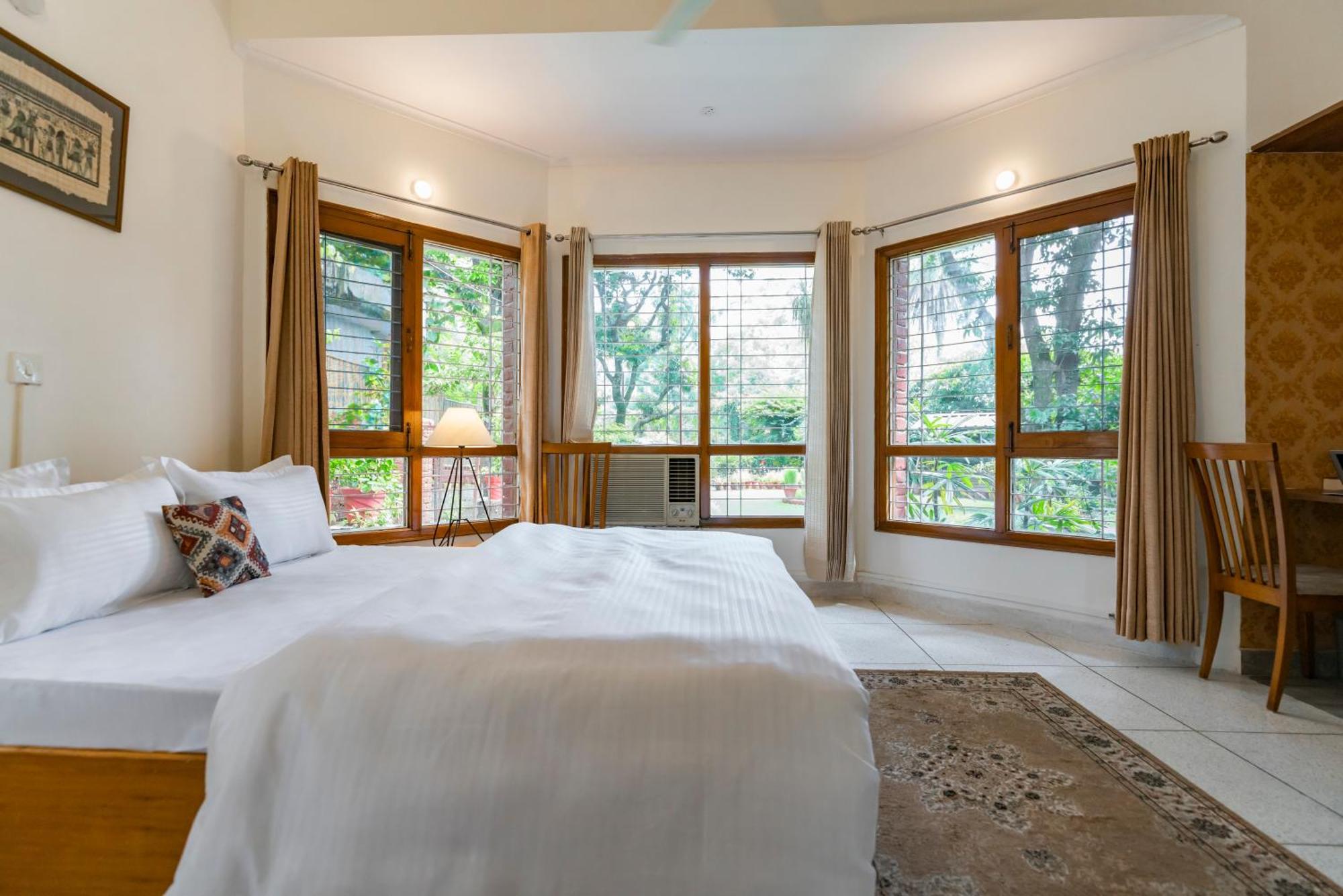 Saffronstays Doon Garden Villa - Near Doon School And Mall Road Dehradún Kültér fotó