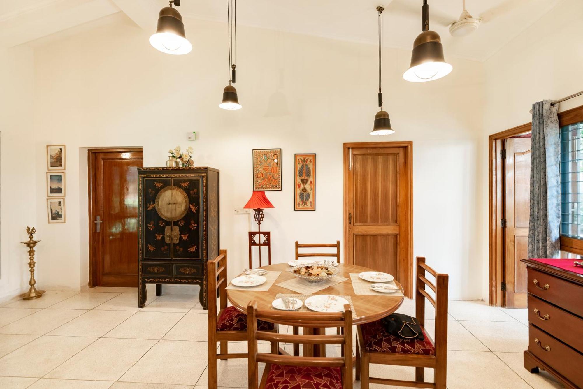 Saffronstays Doon Garden Villa - Near Doon School And Mall Road Dehradún Kültér fotó